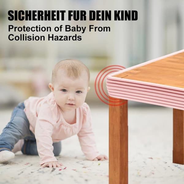 Skyddande skumplatta - 2 m lång - ljusgrön - kant- och hörnskydd - flexibel - stötdämpande