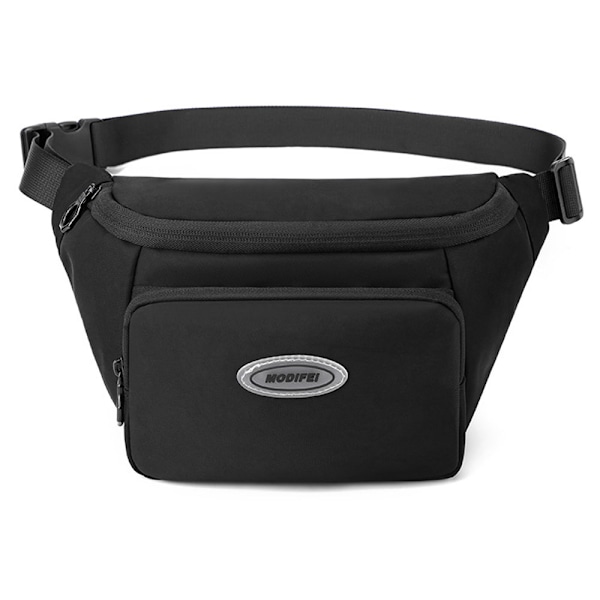 Bältesväska för Kvinnor Män, Trendig Crossbody Väska för Kvinnor Midjeväska med Justerbar Rem för Träning/Löpning/Vandring, 21*14*5cm