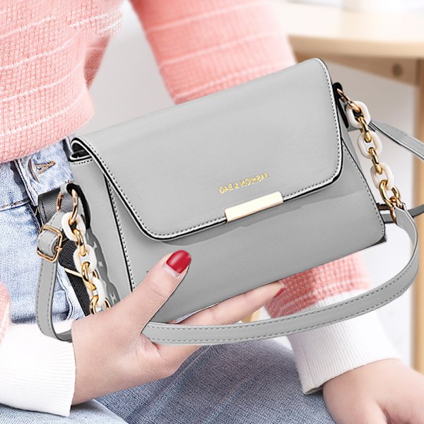 Liten Crossbody Skulderveske for Kvinner, Mobiltelefonvesker Kortlomme Lommebok Pung og Håndvesker