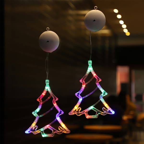 3 st Jul fönsterdekoration sugproppslampo[TT] Christmas tree