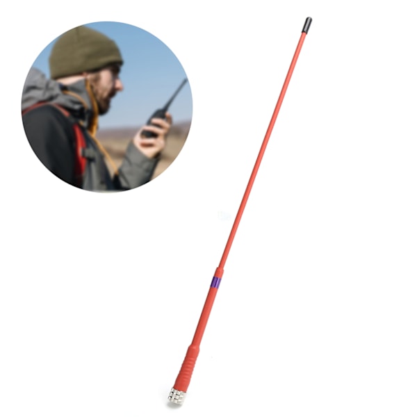 Handhållen Högförstärknings Mjuk Antenna för Garmin GPS Astro 430 320 900 220 /Alpha 50 100 Röd