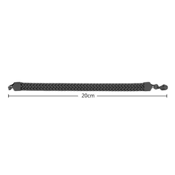 Herrar Länkkedja Armband Rostfritt Stål Bredd Längd