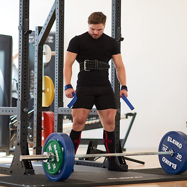 Lyft Handledsremmar för Styrketräning, Bodybuilding, Powerlifting, Dödlyft, Vadderade