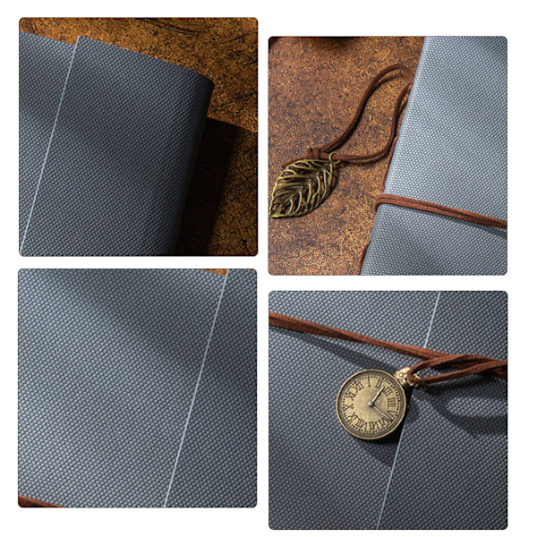 Läder Scrapbook, Fotoalbum, Handgjord DIY Scrapbok, Alla hjärtans dag Bröllopspresenter