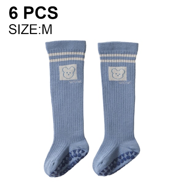 6 par icke-halksockor för pojkar och flickor
