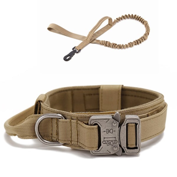 Taktiske hundekolber og bungee-liner, kamuflasje hundekolber og båndsett