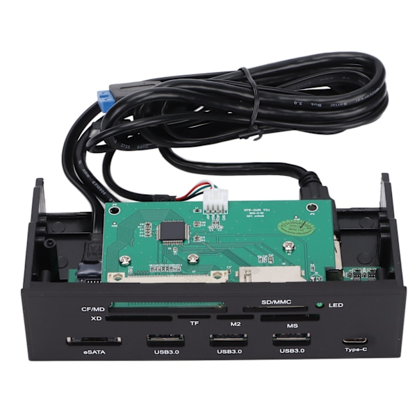 USB3.0 Kortläsare Plug and Play Indikatorlampa Maximalt 3GB/S USB3.0 Utbyggnadsdocka