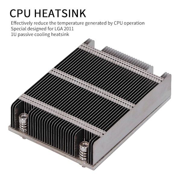 SNKP0047PS 1U Passiv CPU-kylare Passar för LGA 2011 Dator CPU Kylare