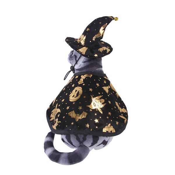Halloween Kappe med Tryllehat til Hunde og Katte