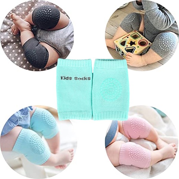 5 par baby kryp-skydd halkfria knäskydd för att skydda babyns knän