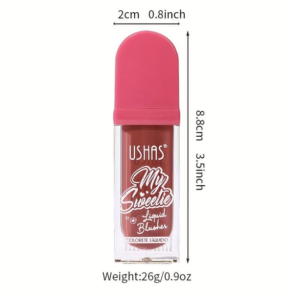 Flydende blush-stick, gel-creme blush, highlighter flydende blush FS421