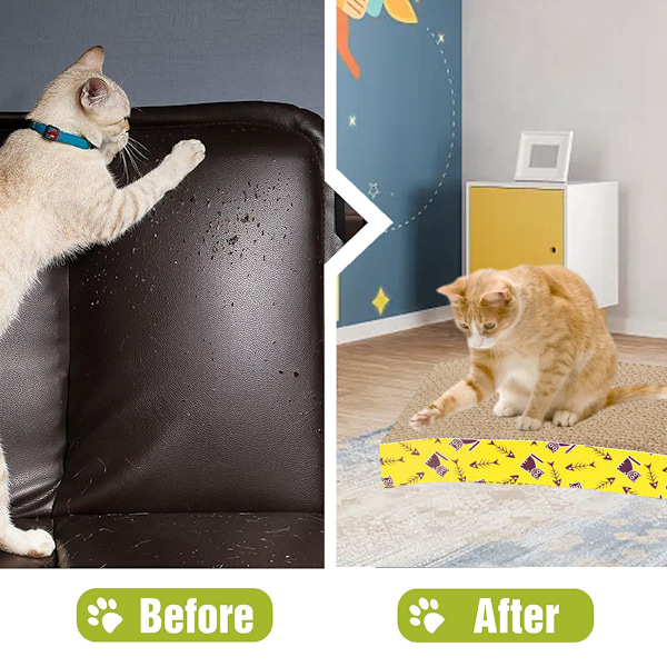 Katt Repbräda Kartong Katt Repdyna med Premium Reptexturer Design Hållbar Katt Repdyna Vändbar