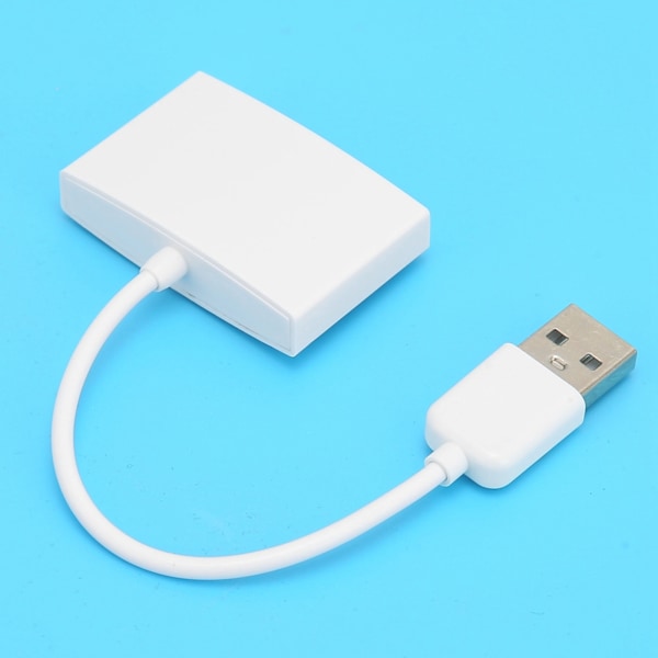 USB-ljudkort med stark kompatibilitet för bättre ljudkvalitet - Extern stereoljudkort för stationära datorer och bärbara datorer