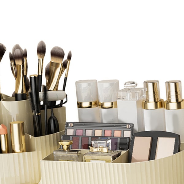 Makeup Storage Organizer Stor kapacitet Perforering gratis