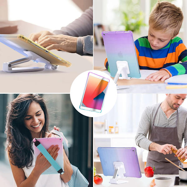 iPad 9.7 5:e 6:e Gen Skal, TPU Hudskydd Anti-halk Lättviktsskydd för Apple iPad 9.7 5:e 6:e Generationen 2017 2018