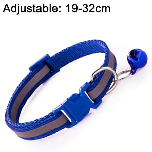 Valp Halsband, D Halsband Justerbar Breakaway 19-32cm, Kull Identifiering Halsband för Hundvalp