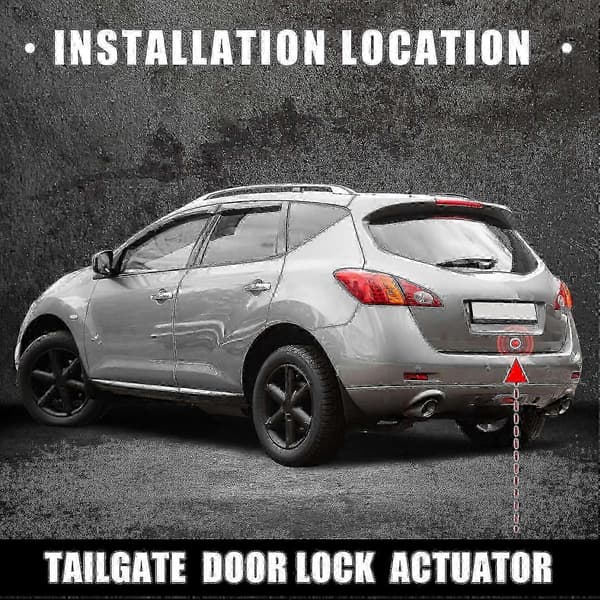 90502-CA00C 90502-EN00A Bagklap Bagagerumslås Aktuator til Nissan Leaf Versa Rogue Mur - POP