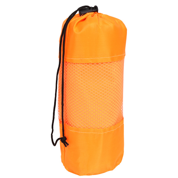 80x130cm Urheilupyyhe Mikrokuitu Kuntosalipyyhkeet Uinti Matkustaminen Tarpeellinen Kantokassin Oranssilla