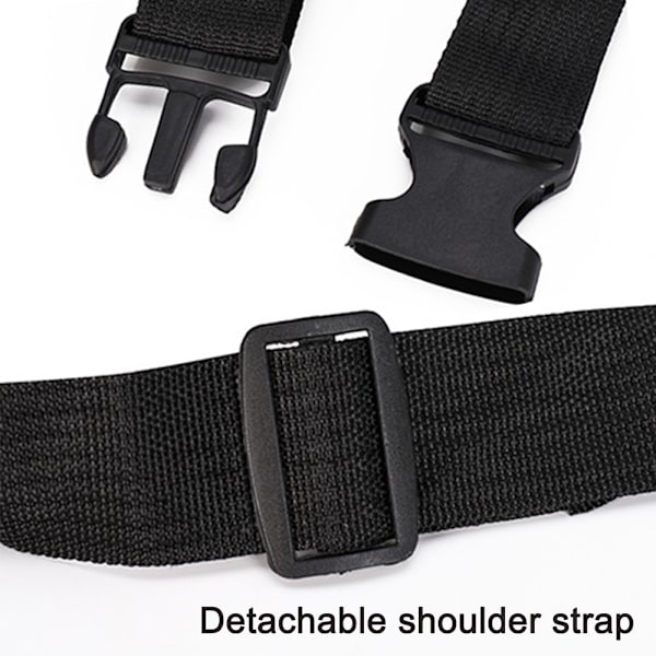 Midjeväsk Running Vandring Cykling Sport Casual Utomhus Resa Crossbody Ryggsäck för Män & Kvinnor