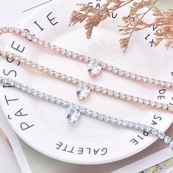Halsband för små och medelstora hundar, kedjehalsband för valpar, gyllene vit krage