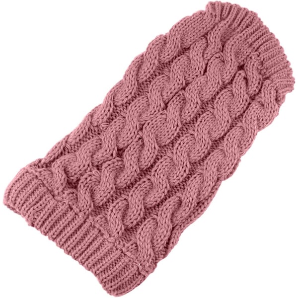 Hundegenser vest varm jakke kjæledyr myk strikking ull vintergenser strikket heklet jakke klær for små mellomstore store hunder