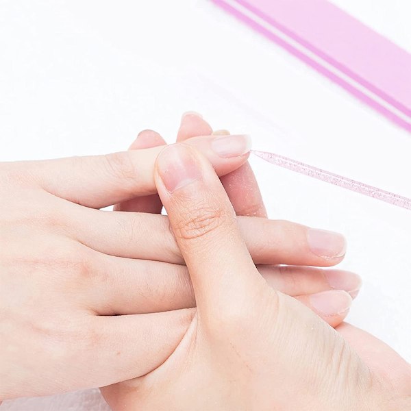 100 st Engångs Nagelpinnar Nagelbands-tryckare i bulk, Nagelvårdspinnar Rengöring Nagelbands-pinne