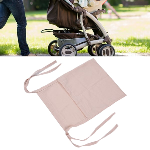 Baby Sängförvaring Hängande Väska Stor Kapacitet Enkelt Rutnät Design Lätt Vikt Rosa Leksaksförvaring Hängande Väska för Barnvagnar