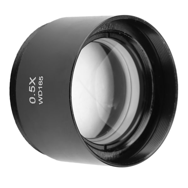 KP-0.5X Auxiliärt Stereomikroskop Objektivlins för Industriellt Videomikroskop 48mm Montering