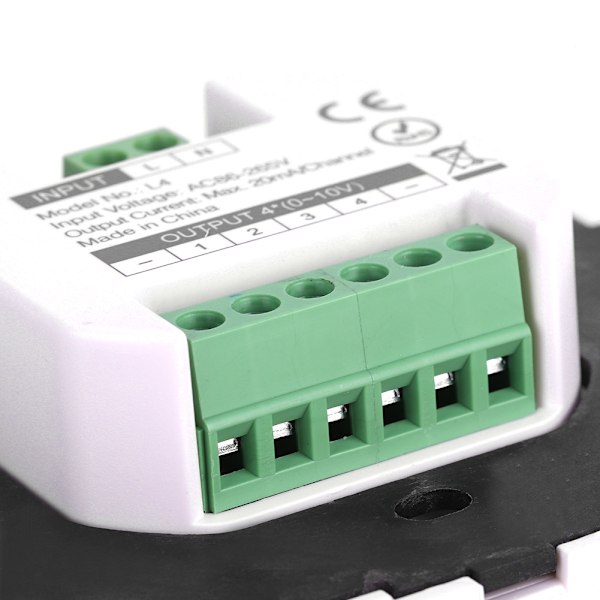 Milight 0-10V LED Panel 2.4G Trådløs 4 Zoner Touch Panel Controller