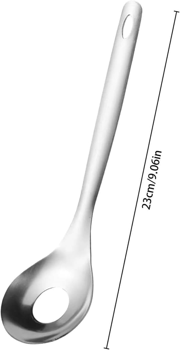 2-pack Cactus Peeler Spoons - Stainless Steel Multi-tool for Peeling, Slicing & Shaping Meatballs, Kitchen Utensil Set