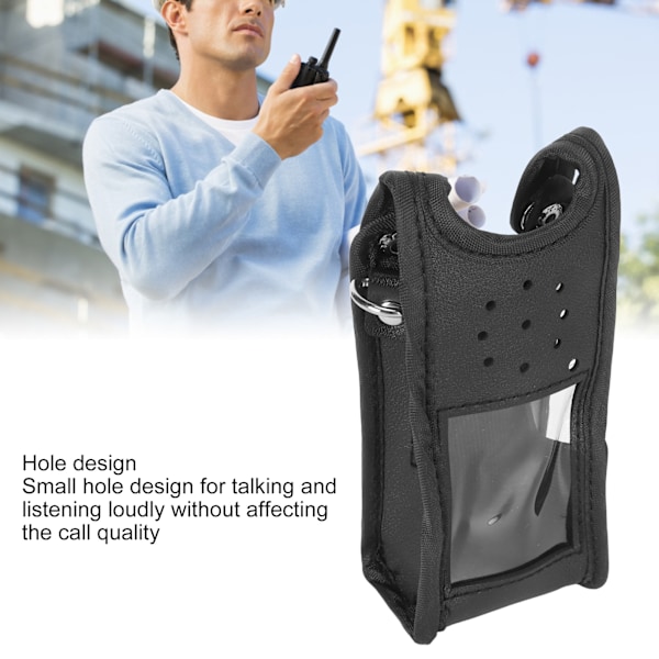 Skywalkie-fodral i konstläder för BaoFeng BF UV9R BF A58 BF S58 BF UV9RPLUS