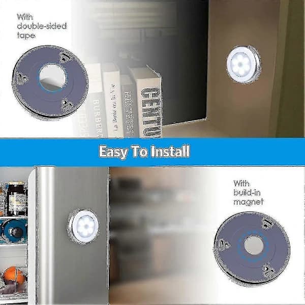 6-pack Motion Sensor Light. Closet Light. LED Sensor Lights. Battery Operated Newway[TT]