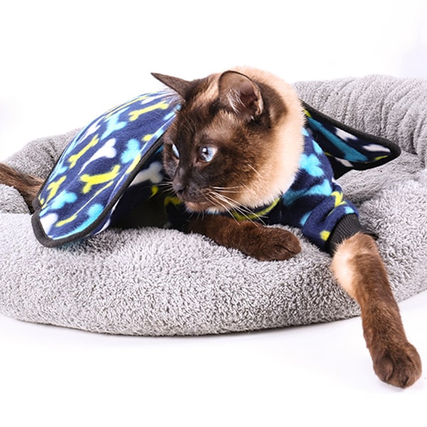 Hundedækken, Blødt Fluffy Fleece Dyredækken Varmt Soveunderlag Knogleprint Design Hvalp Killinge Tæppe Hundemåtte, til kæledyr