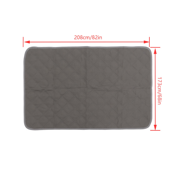 Möbelöverdrag för husdjur Vattentätt Varm Mjuk Maskintvättbar Hundsoffa Kudde för Säng Soffa 173x208cm