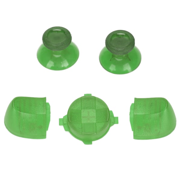 Full Buttons Mod Kits Trigger Full Trigger Modul Set för XBOX Series X för XBOX Series S Kontroller Transparent Grön