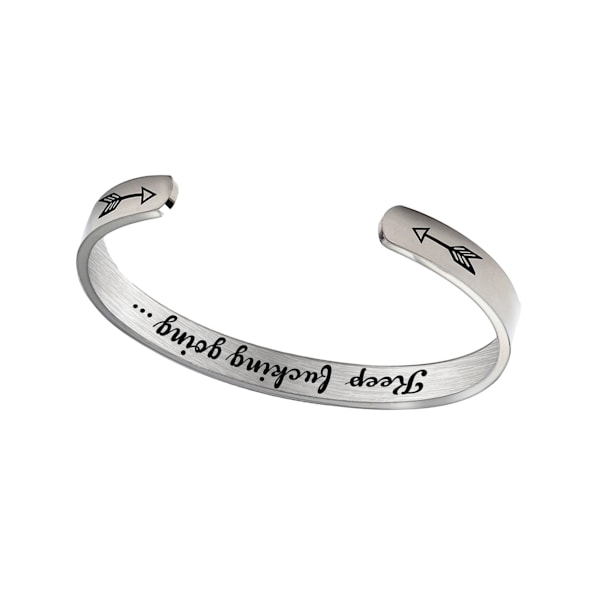 Personlige armbånd for jenter/damer - Inspirerende smykkergaver til bestevenner/mødre/døtre/søstre (flere design)