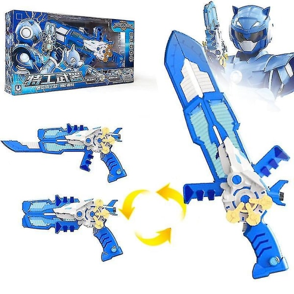 Three Mode Mini Force Transformation Sword With Sound And Light