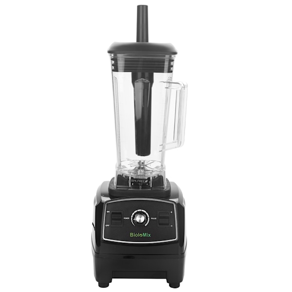 2200W Elektronisk Kommerciel Blender Madprocessor Mixer Smoothie Juicer Sort EU 220V