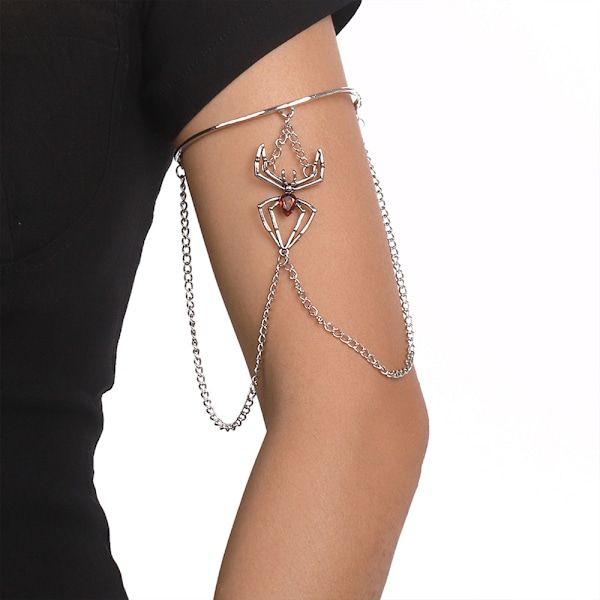 Armband Övre Arm Biceps Manschett Wrap Bangle Armlet Justerbar, Övre Arm Smycken Manschett