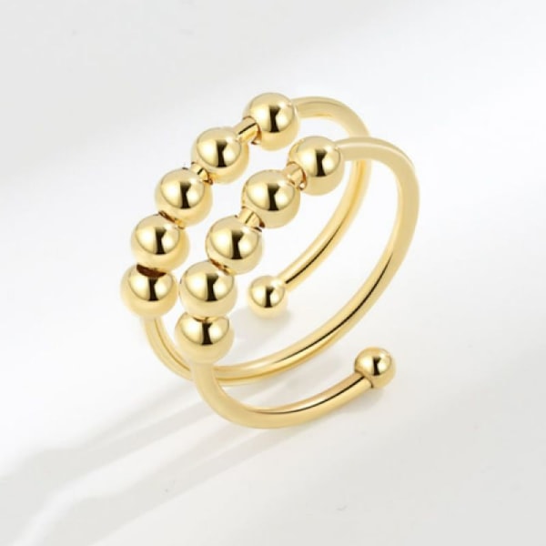 Antistressring dubbel justerbar koppar