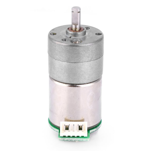 DC 6-12V 32-64RPM 1:110 Reductionsgearingsmotor med EncoderDC Fuldstændig Metal Gear Motor med Encoder