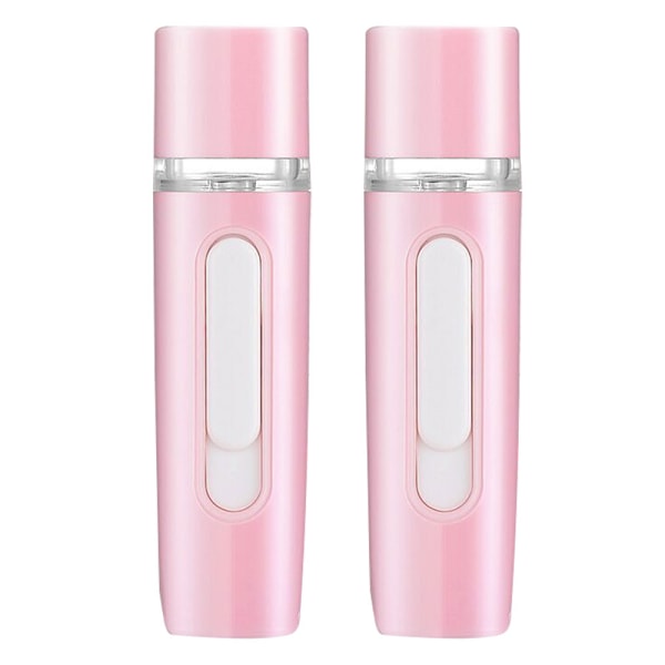 Sprayvattenpåfyllning ansiktsfuktare bärbar powerbank spray 2-i-1