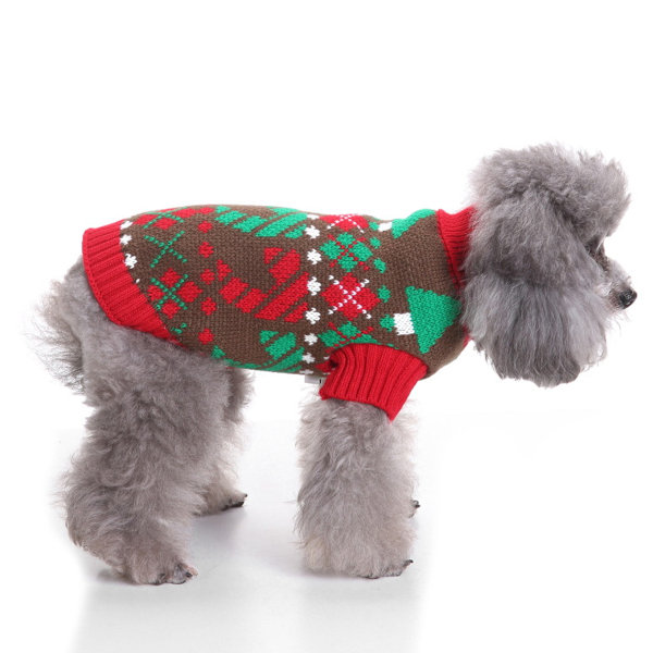 Valpkläder för små hundar Hundsnötröjor Snögubbetröjor Julhundsemestertröjor Nyår Jultröja Husdjurskläder för små hundar och katter
