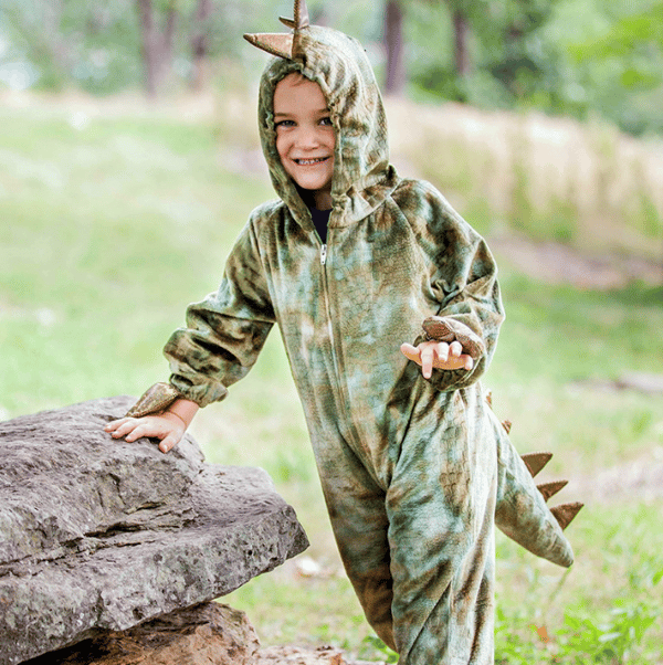Dinosaurie-kostym för barn till Halloween L
