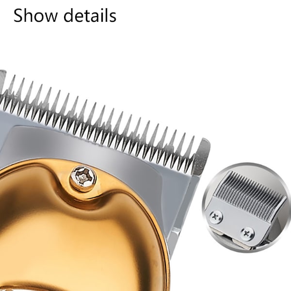 Sladdlösa Trimmers för Barberare Extremt Fin Klippning, Noll Gap T-Liners Clippers för Män