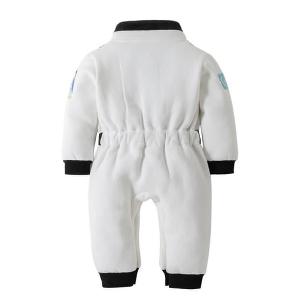 Astronautkostume til småbørn, rumdragt, heldragt til Halloween 110cm