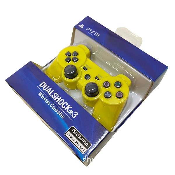 PS3 Bluetooth langaton tärinäohjain ps3 peli langaton ohjain yellow