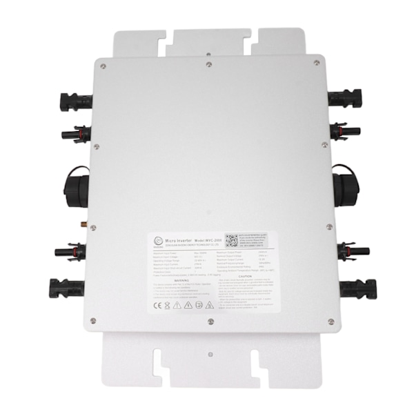 Solcelle-Mikro-Inverter med WiFi-Styring MPPT DC til AC Vandafvisende Solcelle-Inverter 2800W 100V‑240V