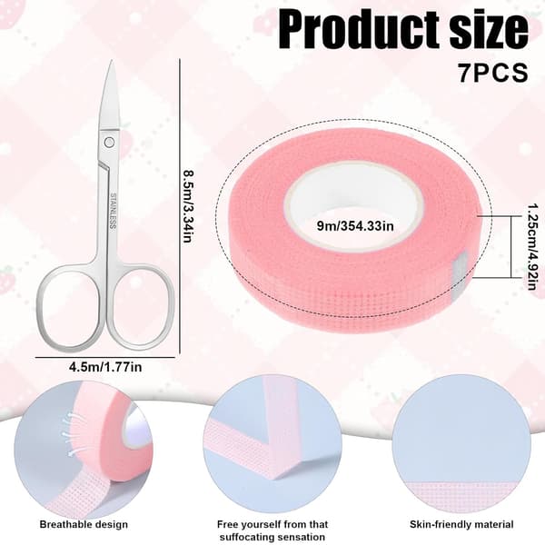 6 ruller eyeliner tape til