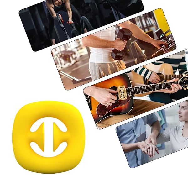 Gripstyrke Treningssett, Håndgrep Treningsutstyr og Fingerstyrke Ringer